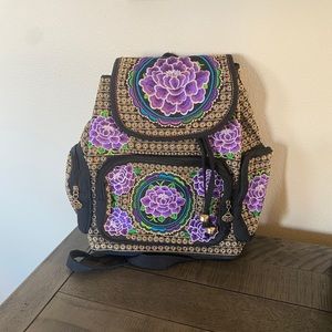 Floral Backpack